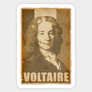 Voltaire French Sticker